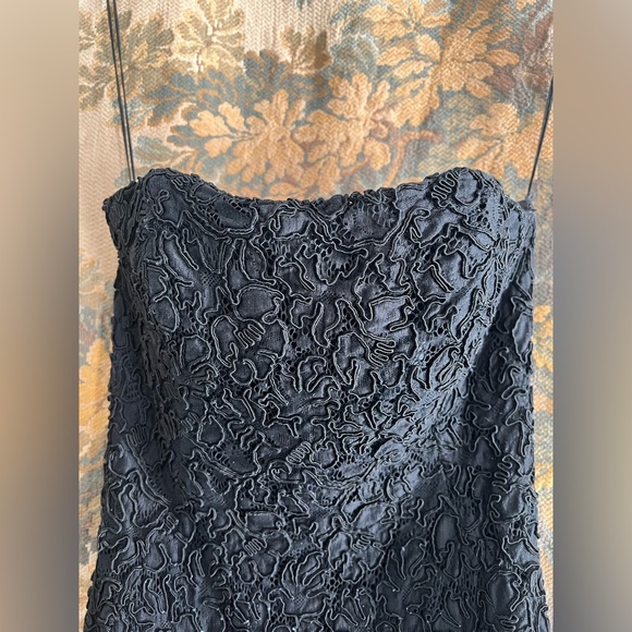 Lillie Rubin 1990s Black Mini Dress - Picture 2 of 11